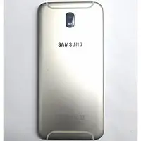 Задняя крышка для телефона Samsung Galaxy J7 J700H Gold (БУ)