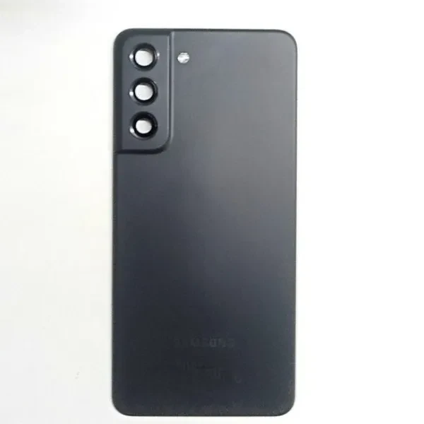 Задня кришка Samsung Galaxy S21 FE G990 Gray (Оригінал з розбору) (Відновлений), фото 1