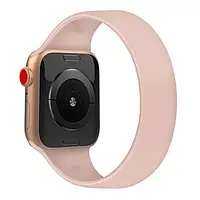 Ремешок для смарт-часов EpiK Solo Loop для Apple watch 42mm/44mm Pink Sand 156mm