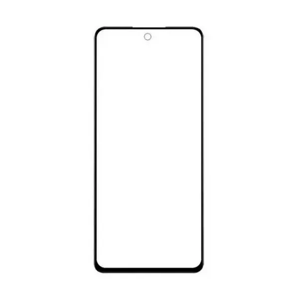 Скло дисплея Xiaomi Redmi Note 10 Pro, Note 11 Pro Black + ОСА плівка, фото 1