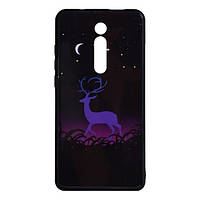 Чехол-накладка TOTO Night Light Print Glass Case Deer для Xiaomi Mi 9T/K20/K20 Pro Picture