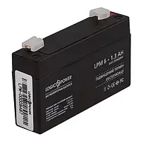 Аккумулятор для ИБП LogicPower LPM 6-1.3 AH