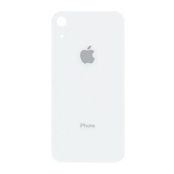 Задня кришка Apple iPhone XR (великий виріз під камеру) White, фото 1