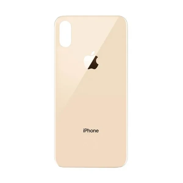 Задня кришка Apple iPhone XS (великий виріз під камеру) Gold, фото 1
