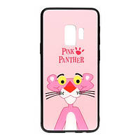 Чехол-накладка TOTO Cartoon Print Glass Case Line friends для Samsung Galaxy G960 S9 Pink