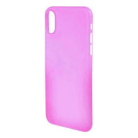 Чехол-накладка TOTO Ultra Thin TPU Case для iPhone X/XS Pink