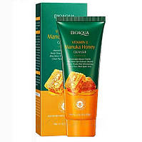Антиоксидатна пінка для вмивання з медом та вітаміном Е Bioaqua Vitamin E Manuka Honey Cleanser, 100 г BQY3522