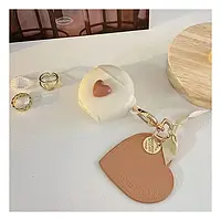 Чехол для наушников Infinity Glamour 3D Love Heart для Huawei Freebuds Pro Beige