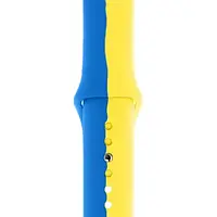 Ремешок для смарт-часов Infinity Silicone Band Apple watch 38mm/40mm/41mm Ukraine edition