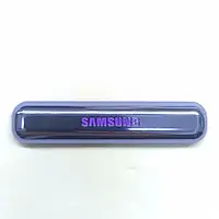 Накладнка Samsung Galaxy Flip SM-F700F/DS c логотипом Mirror Purple (Оригинал с разборки) (БУ)