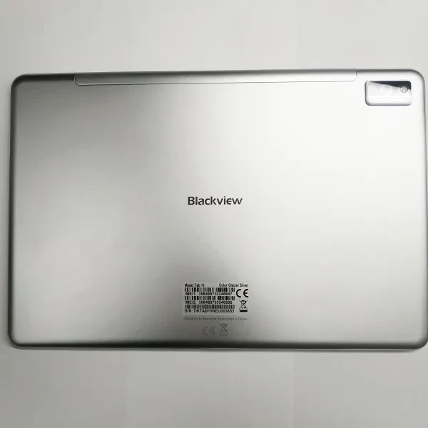 Задня кришка Blackview Tab 10 4G Silver (Оригінал з розбору) (Відновлений), фото 1