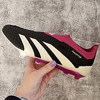 Футбольные бутсы Adidas PREDATOR FG копы буцы для футбола адидас предатор без шнурков