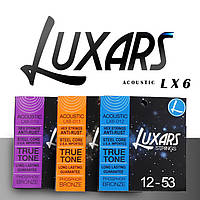 Струны для акустической гитары "LUXARS" LX-6 Phosphor Bronze ANTI-RUST