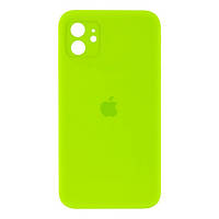 Чехол-накладка EpiK iPhone 11 Silicone Case Square Full Camera Protective AA Gradation Green