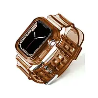 Ремешок для смарт-часов Infinity Silicon Apple Watch 38mm/40mm/41mm Brown