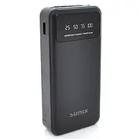 Зовнішній портативний акумулятор Sunix PB-41 24000mAh Black 5W
