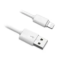 Дата-кабель Infinity USB (тато) - Apple Lightning (тато) White