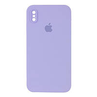 Чехол-накладка EpiK Silicone Case Square Full Camera Protective (AA) для iPhone XS Dasheen