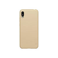 Чехол-накладка Nillkin Super Frosted Shield Case для Huawei Y6 2019 Gold