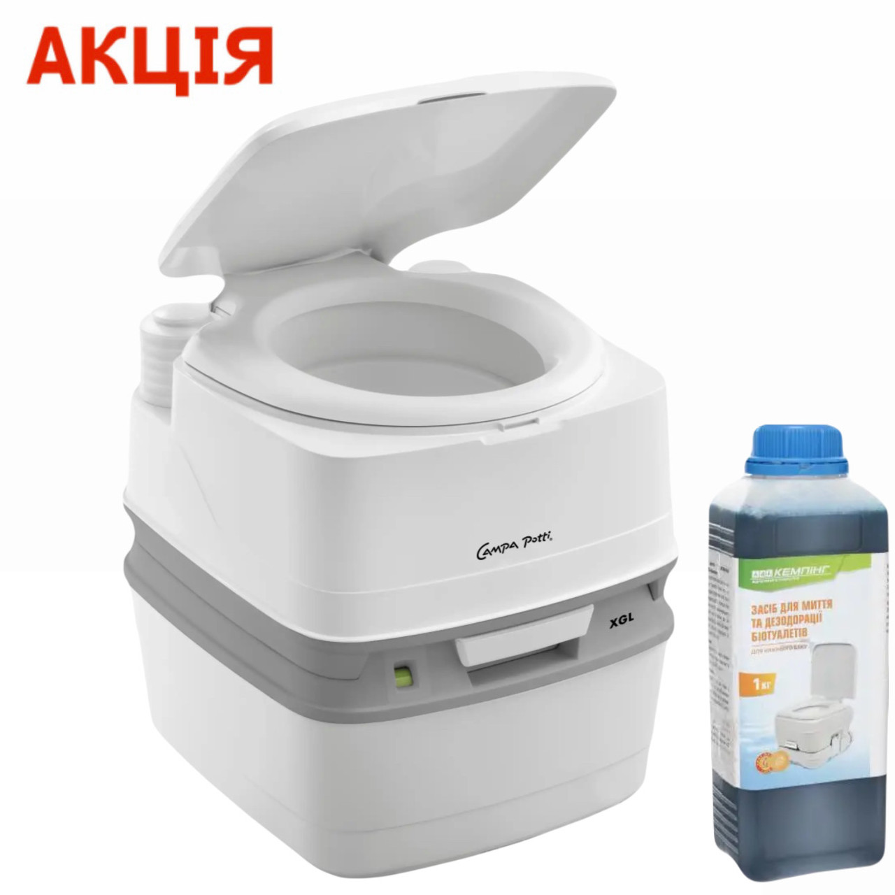 Биотуалет Thetford Campa Potti XGL белый (туалет для дачи, кемпинга ...