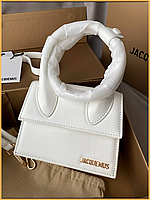 Jaquemus White 18х13х8 жіноча сумка Jaquemus White сумка Jaquemus White mini