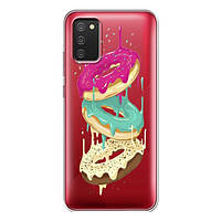 Чехол-накладка Boxface 41513-cc7 для Samsung Galaxy A025 A02s/A037 A03s Picture Silicone Donuts