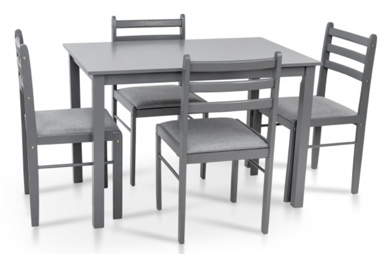 Комплект обеденный стол и стулья Джерси серый Микс Мебель купить в Одессе Украине - фото 3 - id-p2183375348
