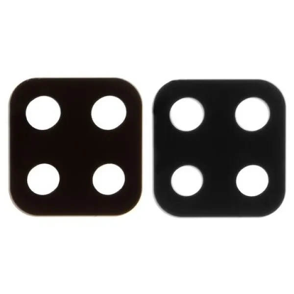 Скло камери Samsung M325 Galaxy M32, чорне, без рамки, фото 1