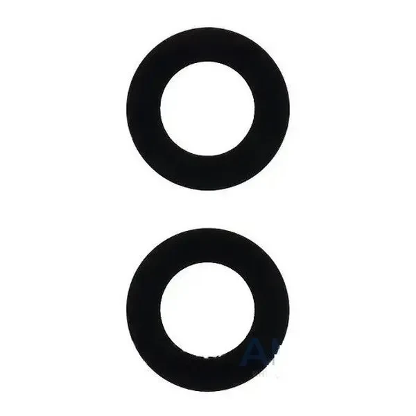 Скло камери Apple iPhone 13, iPhone 13 mini без рамки (2 шт) Black, фото 1