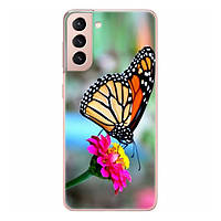 Чехол-накладка Boxface 41709-up1321 для Samsung Galaxy G991 S21 Picture Silicone Butterfly