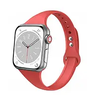 Ремешок для смарт-часов Infinity Silicone Strap Slim Apple Watch 42mm/44mm Red