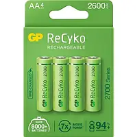 Акумулятор GP Batteries AA 2600mAh NiMh Green (270AAHCE-2EB4)
