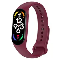 Ремешок для фитнес-браслета BeCover для Xiaomi Mi Smart Band 7 Wine Red (707491)