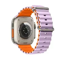 Ремешок для смарт-часов Infinity Ocean strap для Apple watch (38-40mm) Purple Orange