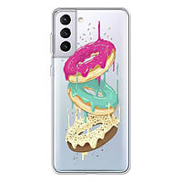 Чехол-накладка Boxface 41731-cc7 для Samsung Galaxy G998 S21 Ultra Picture Donuts