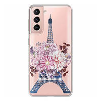 Чехол-накладка Boxface 941710-rs1 для Samsung Galaxy G991 S21 Picture Eiffel Tower