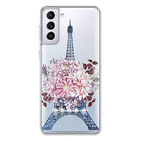 Чехол-накладка Boxface 941731-rs1 для Samsung Galaxy G998 S21 Ultra Picture Eiffel Tower