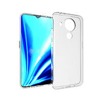 Чехол-накладка BeCover Silicone Case для Nokia 3.4 Transparent