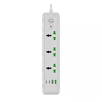 Сетевой фильтр Infinity Power Strip T25-QC White 2 м