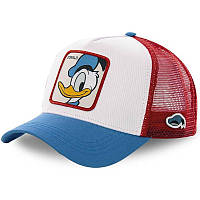 Кепка Donald Duck (Микки Маус,Дональд Дак мультики Дисней, Disney) с сеточкой, Унисекс