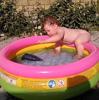 Детский надувной бассейн Intex 58924 для малышей 86*25см, маленький прочный бассейн