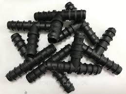 Фітинги для крапельної трубки 16 мм