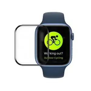 Захисне скло для смарт-годинника Blueo Apple Watch 7/8 41mm Black High Molecule Shock-resistant