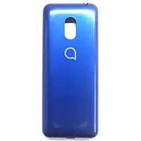 Задняя крышка Alcatel 2003 Metallic Blue (Оригинал с разборки, есть потертости) (БУ)