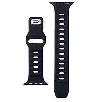 Ремешок для смарт-часов Infinity SGP для Apple Watch Silicon Sport Strap 38/40/41 Black