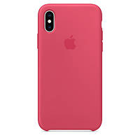 Чехол-накладка Infinity Silicone Case для iPhone XS Max Hibiscus