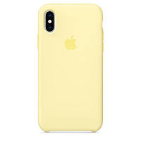 Чехол-накладка ArmorStandart Silicone Case original для iPhone XS Max Yellow