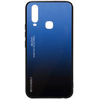 Чехол-накладка BeCover Gradient Glass для Vivo Y15/Y17 Blue