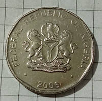 50 кобо 2006 г. Нигерия