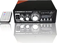 Усилитель USB Блютуз 300W+300W 2х канальный BM AUDIO BM-699BT